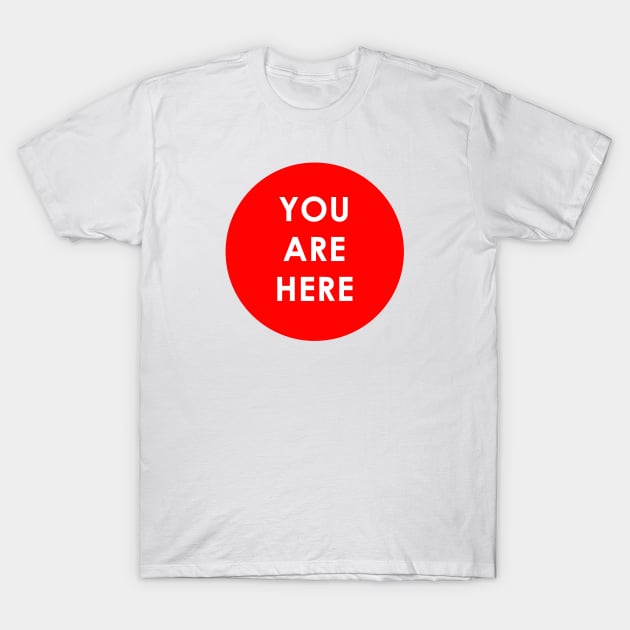 You Are Here Beacon T-Shirt by MelissaJBarrett